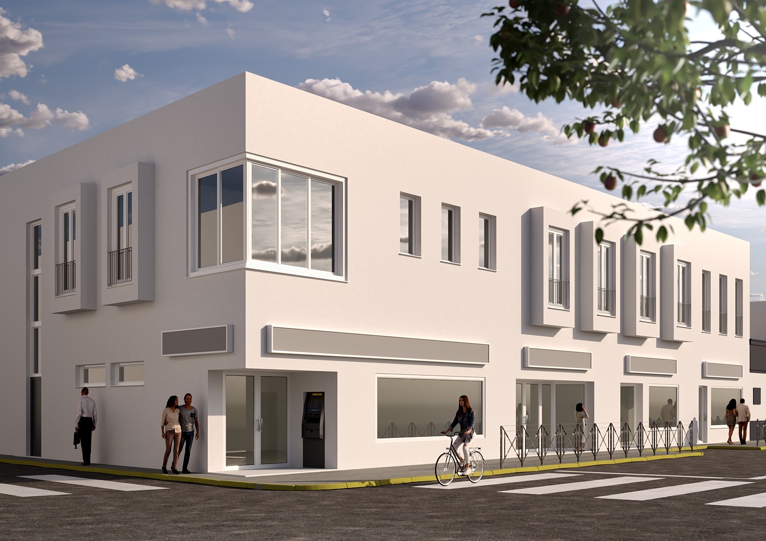 Edificio Cristóbal Colón 35-37 en Sanlúcar la Mayor